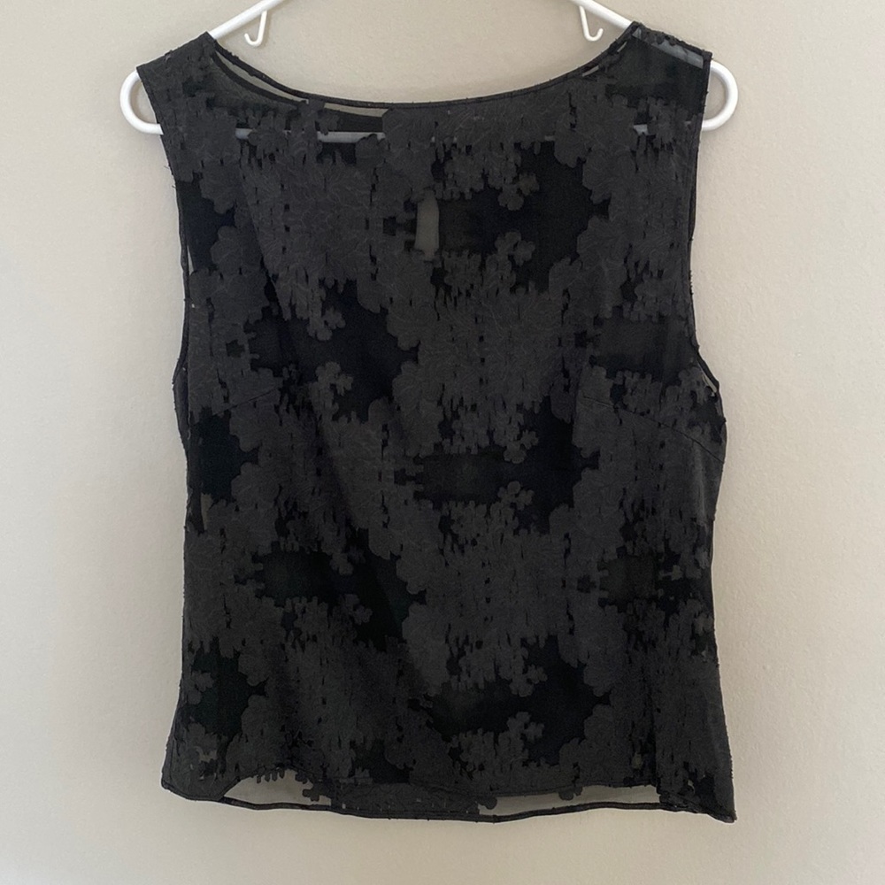 St. Agni Sheer Silk & Cotton Tank
